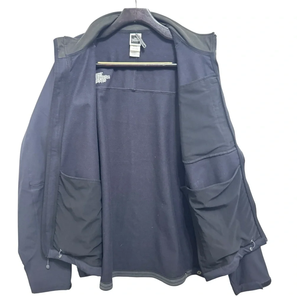Vintage The North Face|Ski Shell Jacket|Full Zip Sides|Black|SZ‎ XL